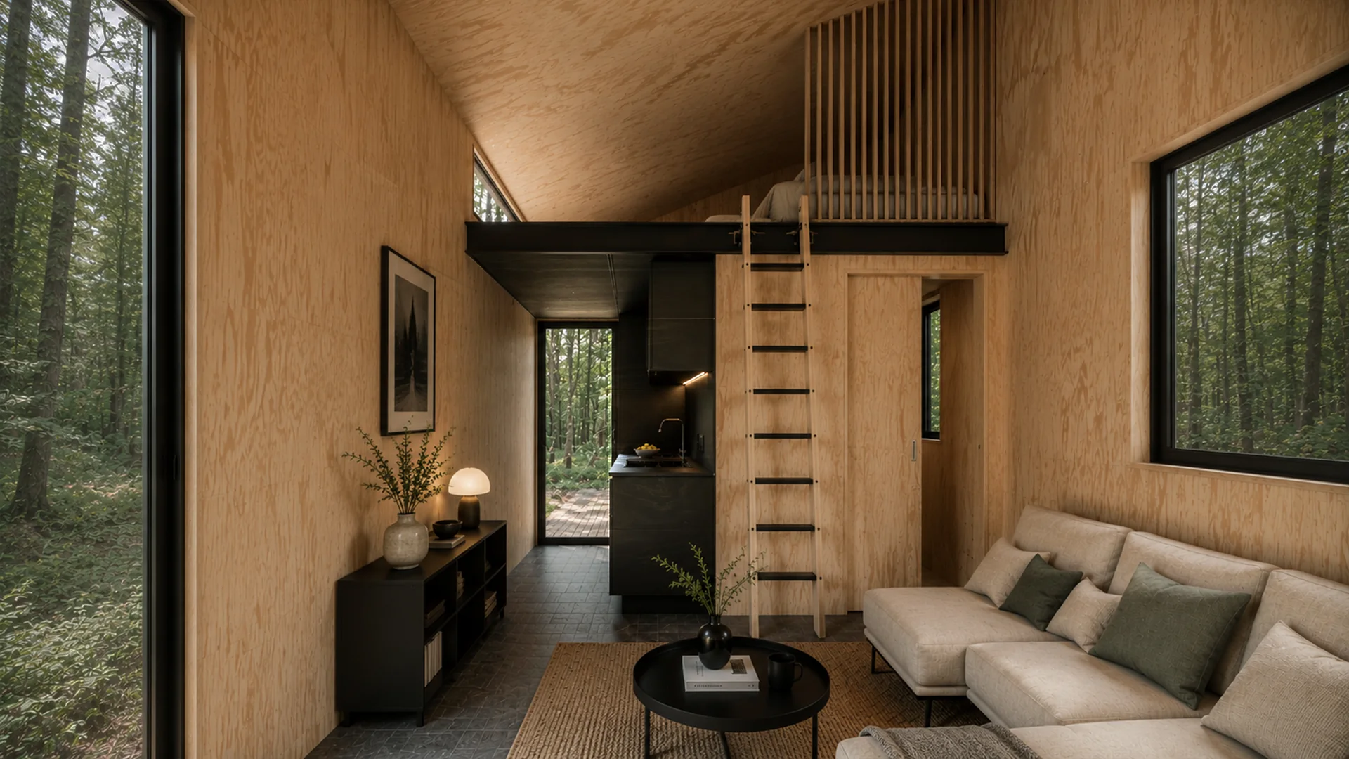 Studio Loft — hero interior render