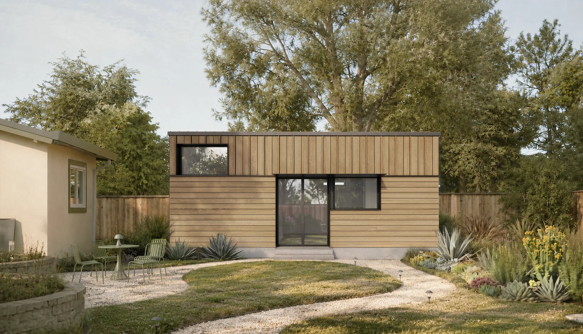 Studio — exterior render