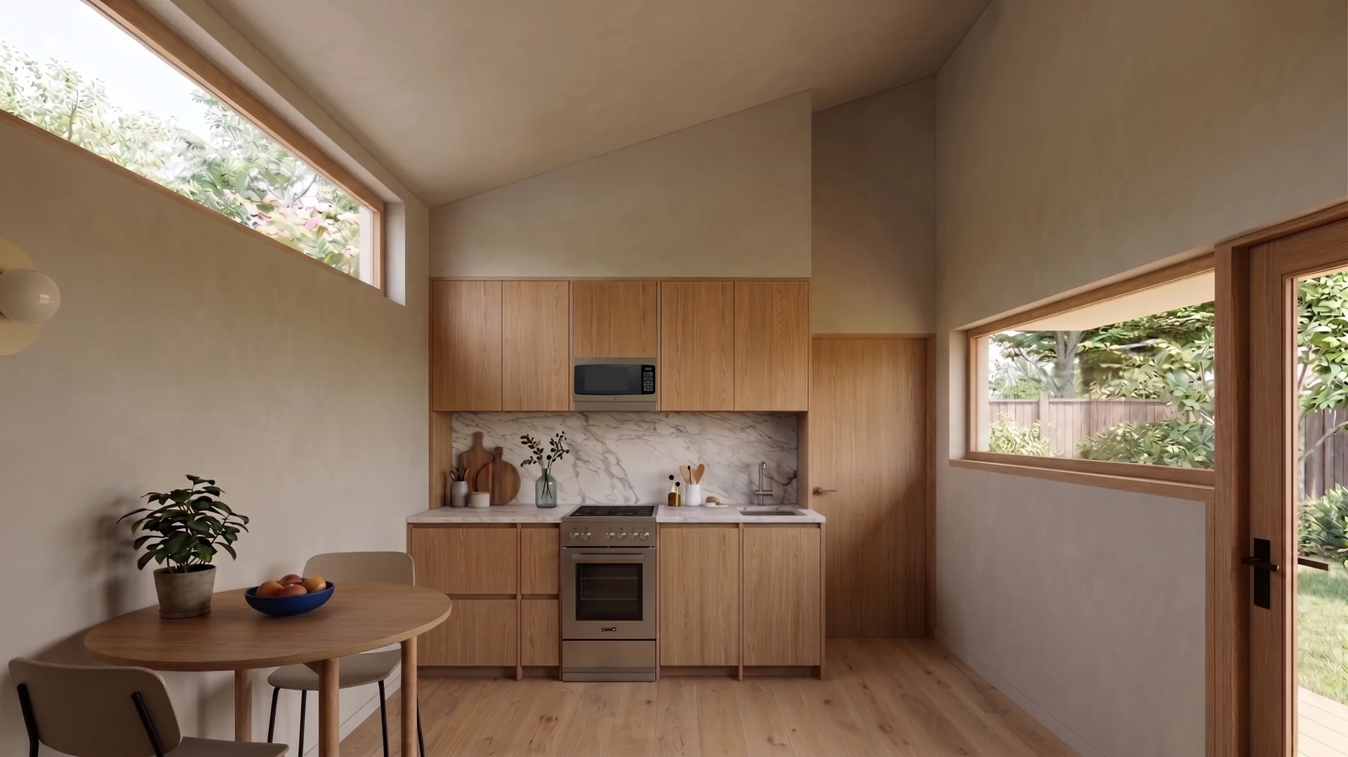 Studio — exterior render