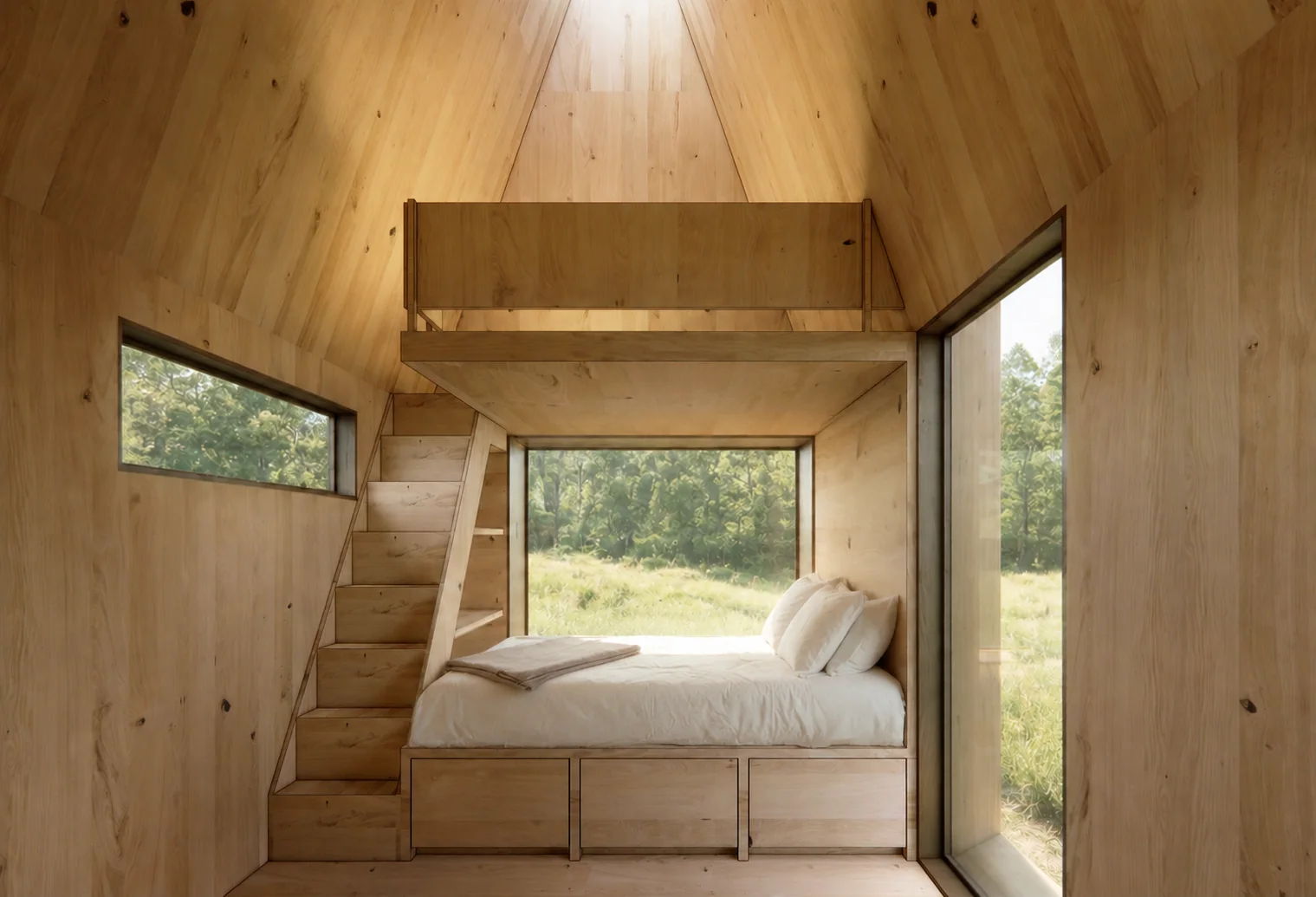 Grove Pod — guest cabin