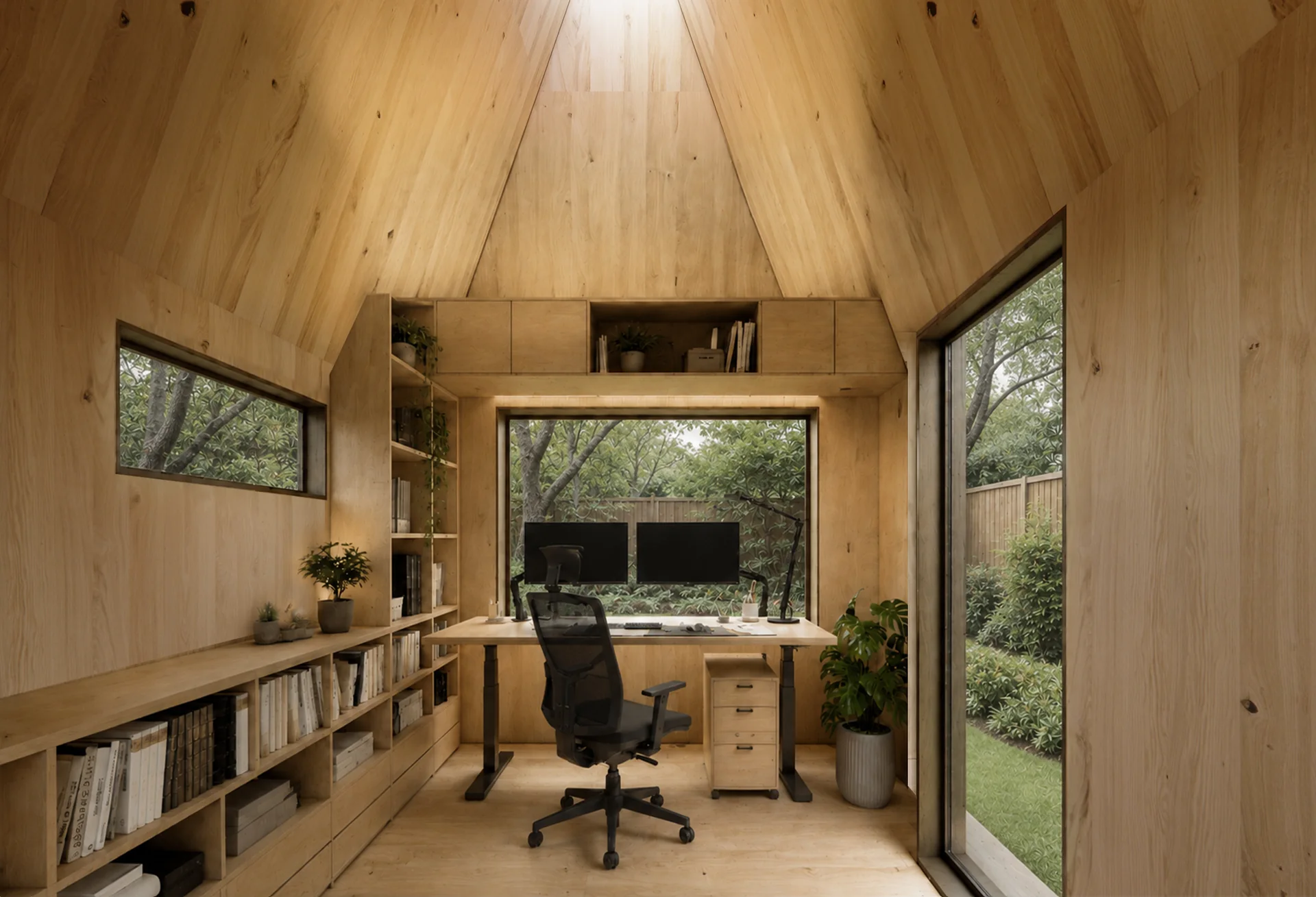 Hearth Pod — backyard office
