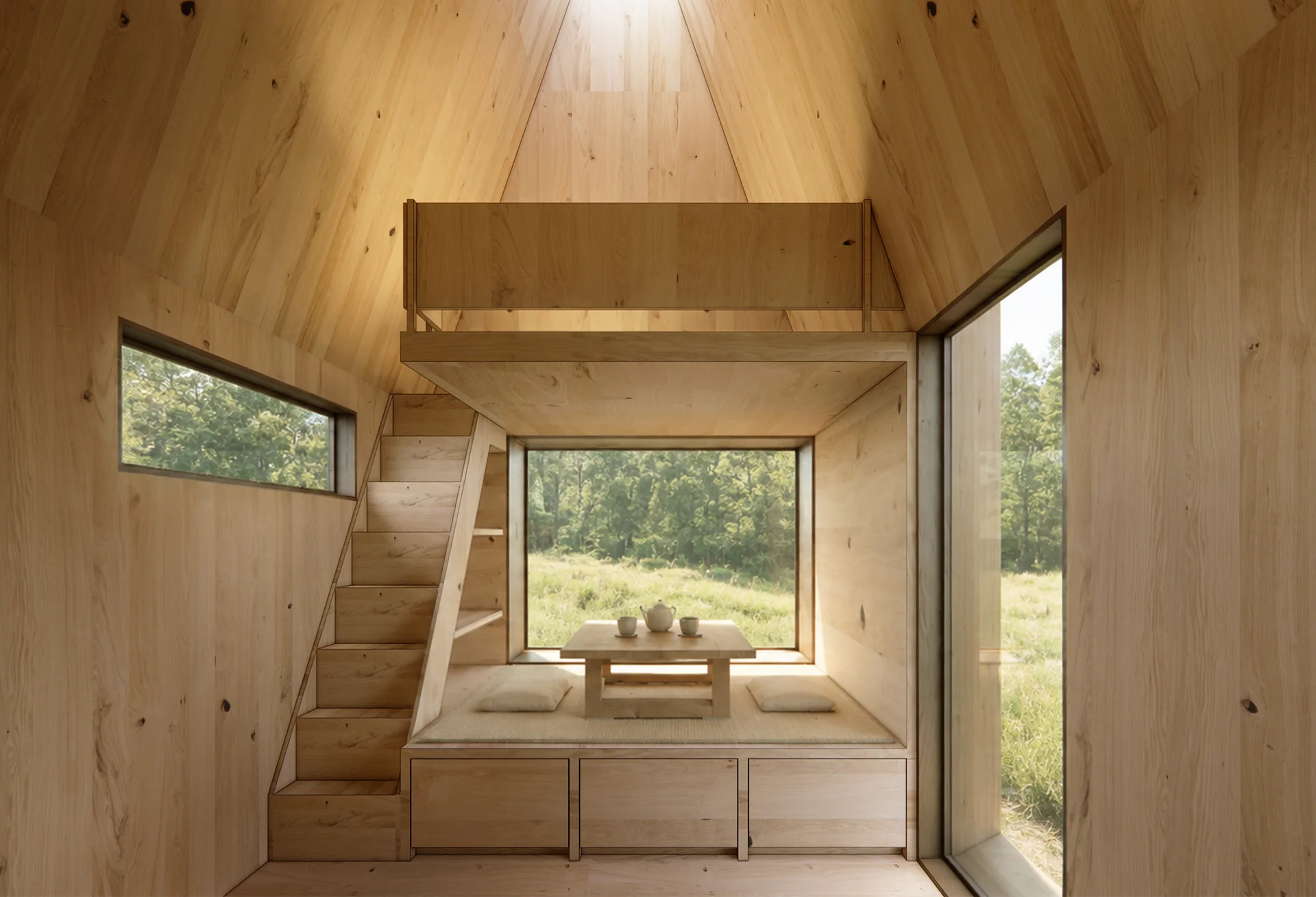 Hearth Pod — studio / lounge